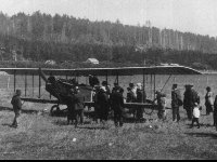 Pacific City first historic airplane