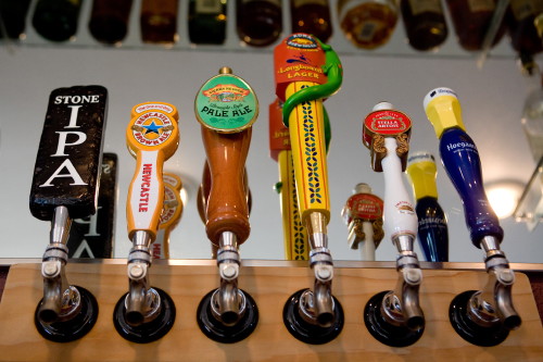 Delicate Palate Bistro beer on tab
