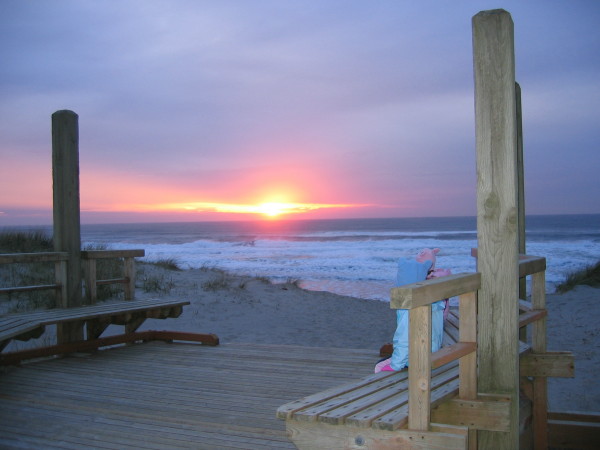 Sunset in Pacific City
