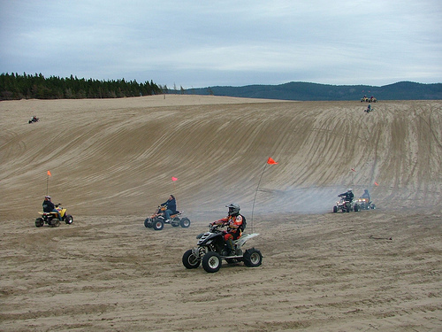 Sandlake Recreation RV driving