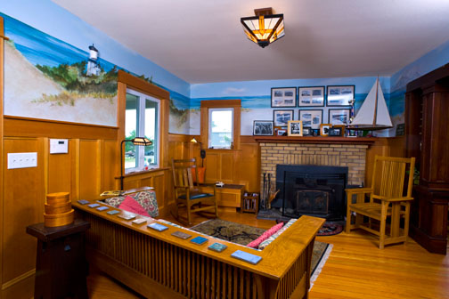 The Craftsman Bed & Breakfast main room